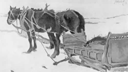 Kazimierz Sichulski, “Sanki”, (ol.).