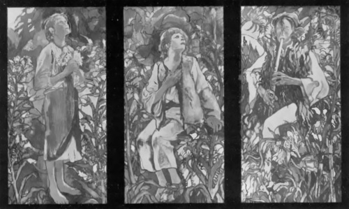 Kazimierz Sichulski, “Wiosna”, (ol.).