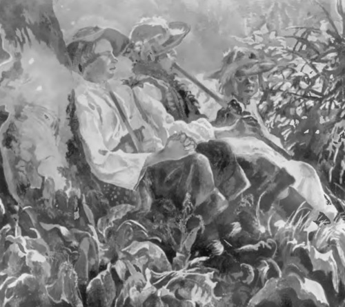 Kazimierz Sichulski, “Huculi”, (ol., 1907).