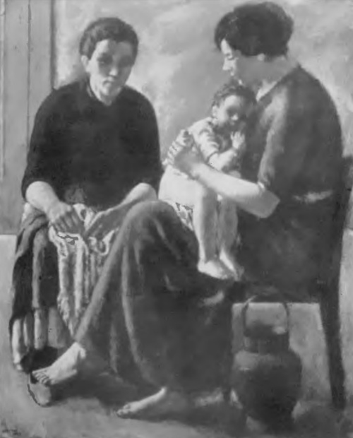 Ardengo Soffici, “Toaleta dziecka”, (ol.).