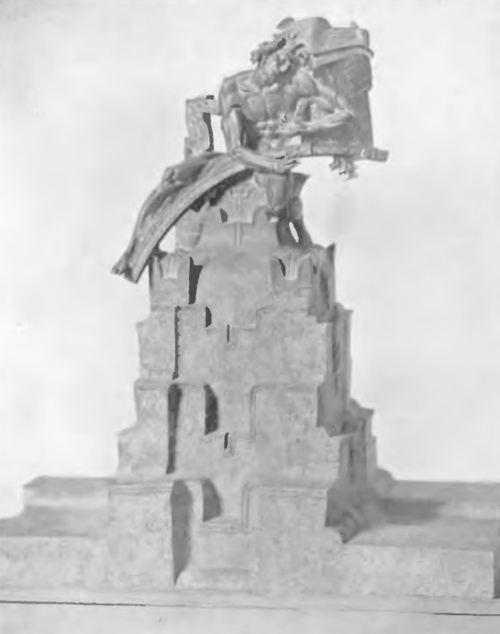 St. Szukalski, “Projekt pomnika A. Mickiewicza w Wilnie” (widok z przodu).