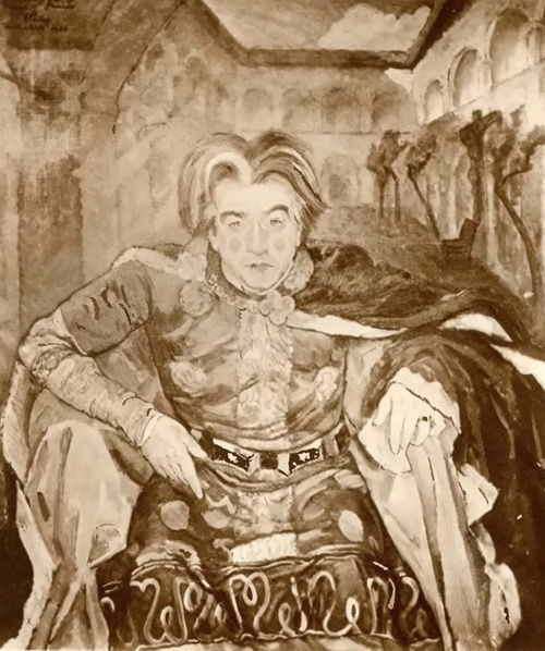 Fryderyk Pautsch, “Portret W. Brydzińskiego w roli Henryka IV. (Pirandello, ol.)