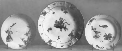 Fig. 3. Miśnia. ok. r. 1730. Talerz i półmisek.