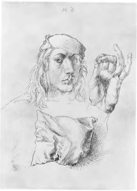 Portret własny (rys. piór. 1493)