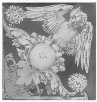Orzeł heraldyczny (rys. piór.)