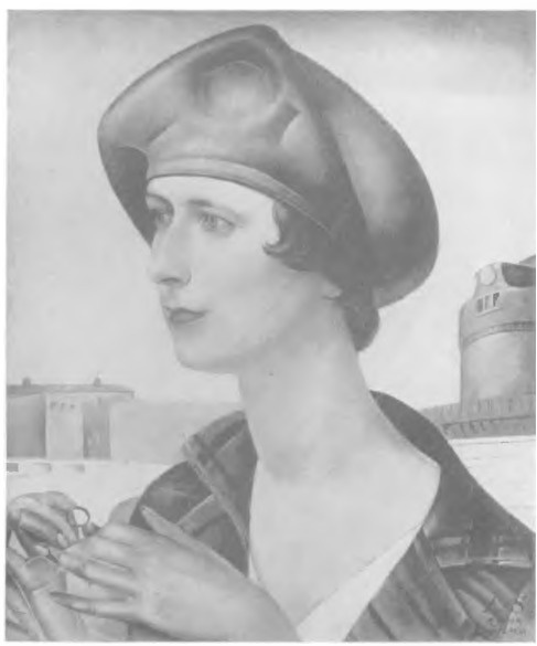 Portret żony artysty (ol.)