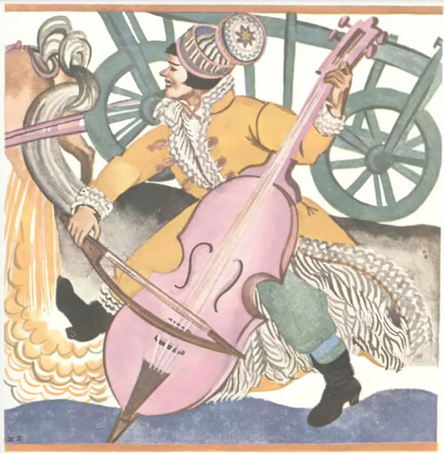 Ilustracja do “Kolęd” (akwarela)