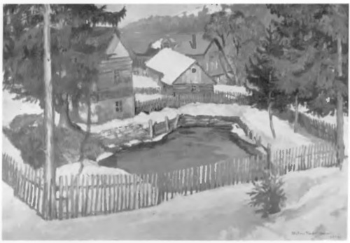 MARCOWY ŚNIEG (ol). Dział Sztuki na P. W. K. w Poznaniu. Tow. art. polskich “Sztuka”