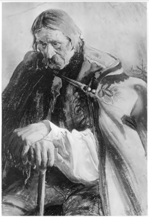 STARY GÓRAL (pastel). Wł. p. Marji Reicherowej, Warszawa. Dział Sztuki na P. W. K. w Poznaniu. Tow. art. polskich “Sztuka”