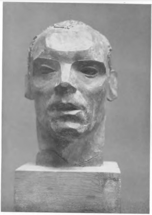 PORTRET KOBIETY (marmur). PORTRET ART. MAL. J. RUBCZAKA (bronz). Dział Sztuki na P. W. K. w Poznaniu. Tow. art. polskich “Sztuka”