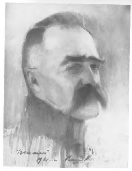 PORTRET MARSZAŁKA PIŁSUDSKIEGO (ol.). Dział Sztuki na P. W. K. w Poznaniu