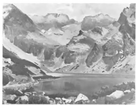 MORSKIE OKO W TATRACH (ol.). Dział Sztuki na P. W. K. w Poznaniu