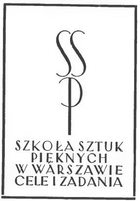 OKŁADKA KSIĄŻKI. Dział Sztuki na P. W. K. w Poznaniu. “Ryt”