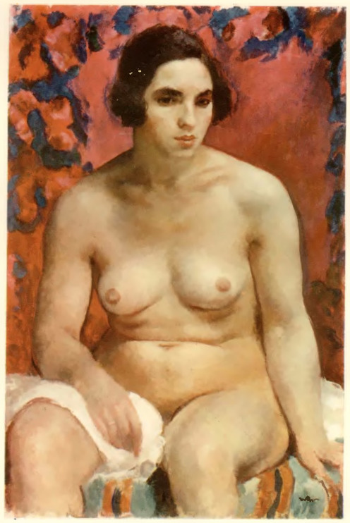 Akt (ol.) Z Wystawy Tow. art. pol. “Sztuka“. Warszawa. 1929