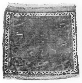 Fig. 55. Turkomańska torba „Beludżystan”. 0,50 X 0,50 m., wiek XVIII.