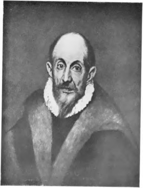 GRECO, PORTRET STARCA (ol.) (Wł. A. De Beruete, Madryt).