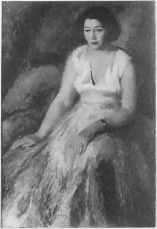 KAZIMIERZ CHMURSKI, PORTRET (ol.) (Jubileuszowy Salon Krakowski, 1930).