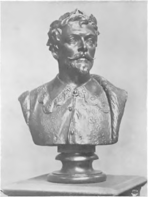 PIUS WDOŃSKI, JAN KOCHANOWSKI (bronz) (Muzeum Narodowe w Krakowie.