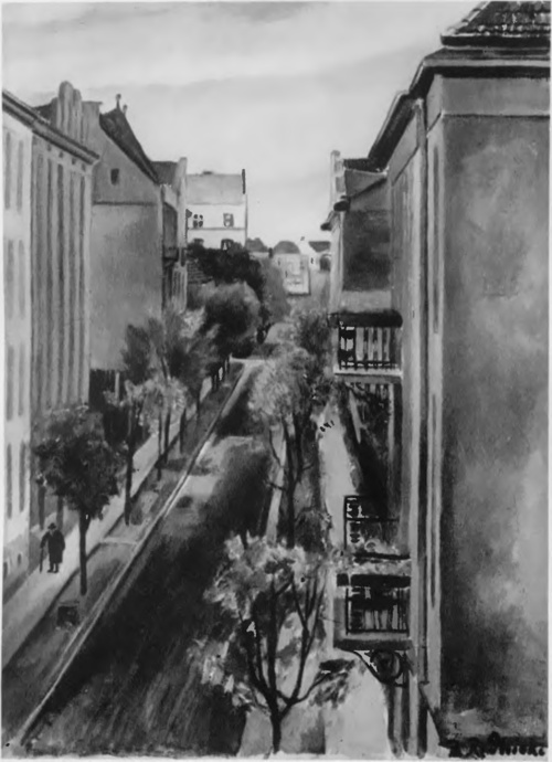 ZYGMUNT RADNICKI (Jubileuszowy Salon Krakowski, 1930) ULICA (ol.).