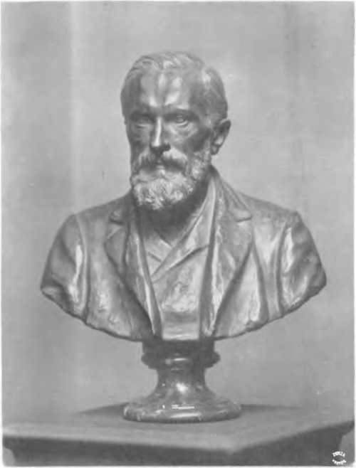 ANTONI MADEYSKl, PORTRET ALEKSANDRA GIERYMSKIEGO (bronz) (Muzeum Narodowe w Krakowie).
