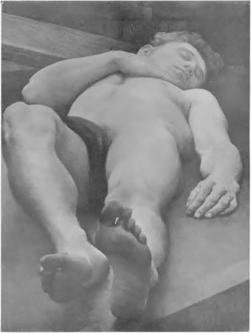 BARTOLOMEUSZ SACCI AKT MĘSKI (temp.) (XVII Międzynarodowa Wystawa Sztuki w Wenecji, 1930. Pawilon włoski).