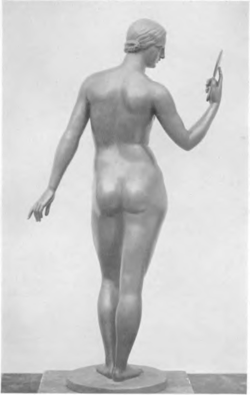 AMLETO CATALDI, AKT KOBIECY (bronz) (XVII Międzynarodowa Wystawa Sztuki w Wenecji. 1930. Pawilon wioski).