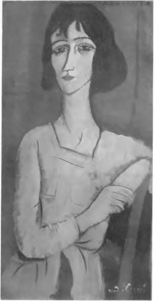 AMADEUSZ MODIGLIANI, PORTRET KOBIECY (ol.) «XVII Międzynarodowa Wystawa Sztuki w Wenecji. 1930. Pawilon włoski).