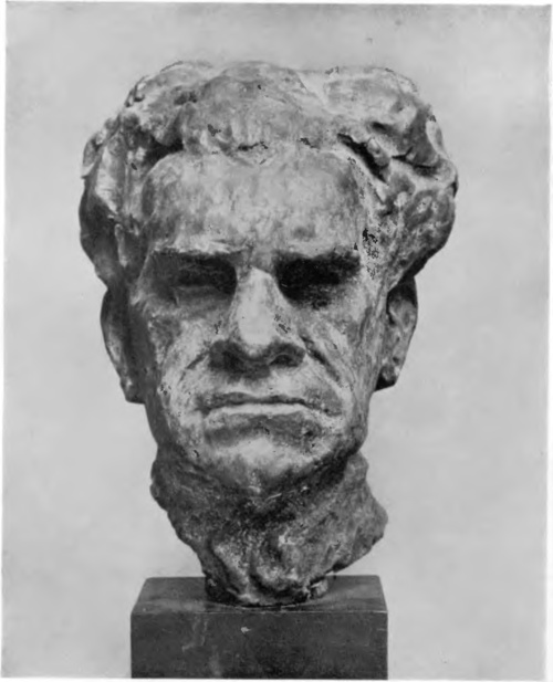 BORYS KOROLEW, GŁOWA MĘŻCZYZNY (bronz) (XVII Międzynarodowa Wystawa Sztuki w Wenecji. 1931. Pawilon rosyjski).