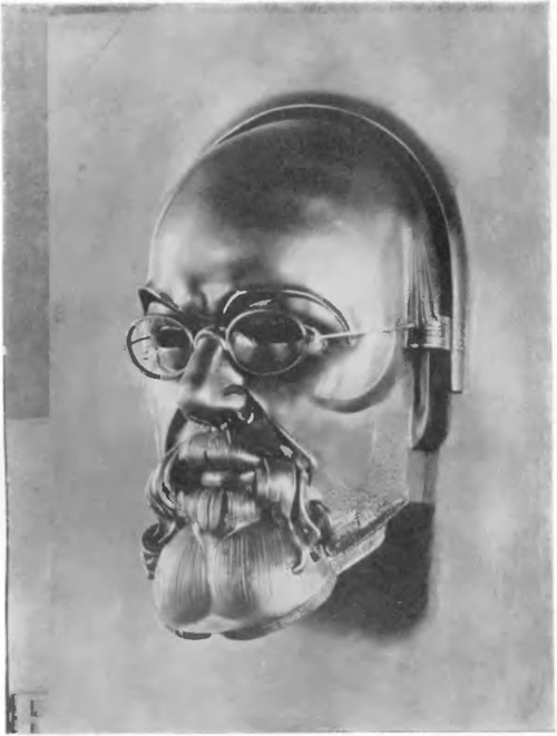 RUDOLF HELLING, PORTRET RYSZARDA HAFRIHLA (Mosiądz) z tablicy pamiątkowej umieszczonej w domu Związku Drukarzy w Berlinie (1925/26).