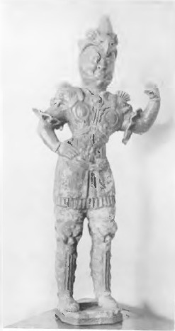 Fig. 7. RYCERZ. CERAMIKA Z EPOKI TANG (617-906). Glinka glazurowana.