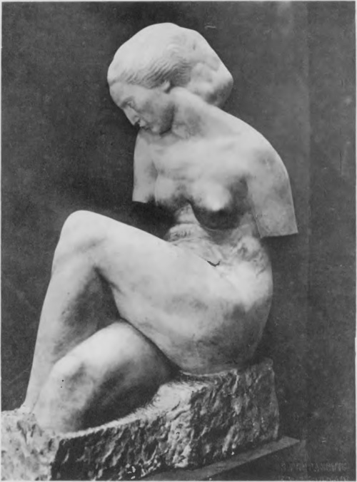 IVAN MESTROVIC, AKT KOBIECY (marmur).