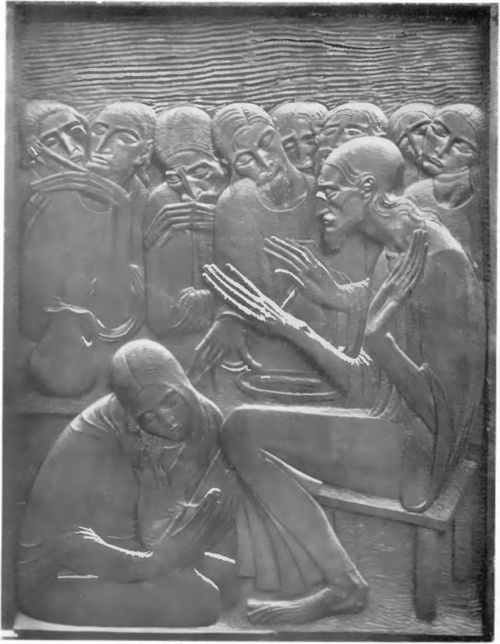 IVAN MESTROVIC. CHRYSTUS I MAGDALENA (drzewa).