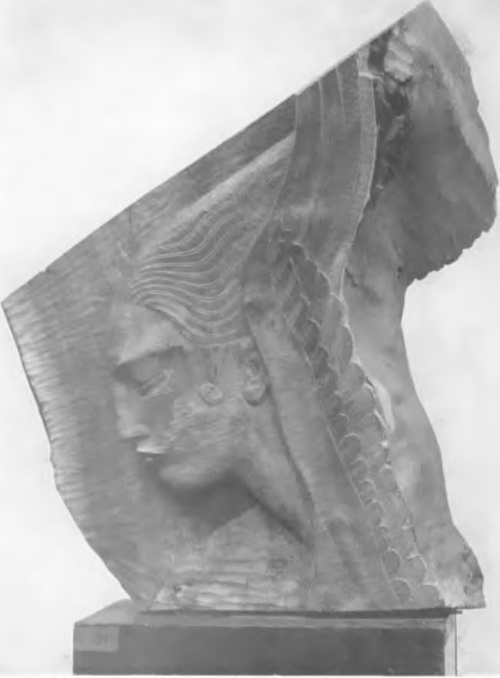 IVAN MESTROVIC, ARCHANIOŁ (drewno).