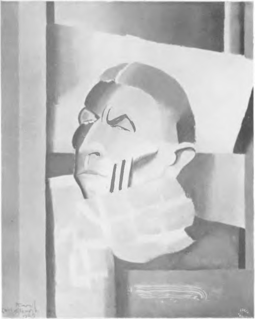 ROMUALD WITKOWSKI (Wystawa “RYTMU” Warszawa 1930) GŁOWA (ol.).