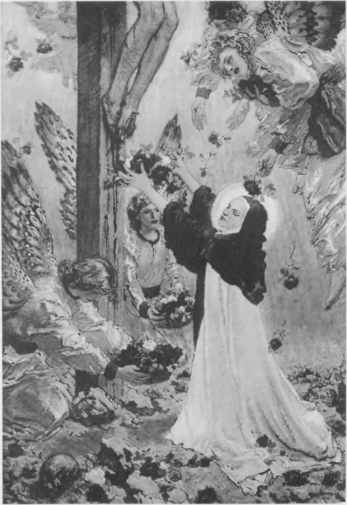 JÓZEF MEHOFFER (Wystawa Twa art. pol. “Sztuka“, Kraków) SW. TERESA (ol.).