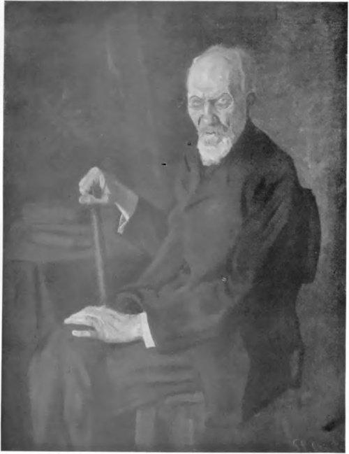STANISŁAW LENTZ (Złoty medal. Monáchium 1913) (Wł. Pinaboteka w Monachium) PORTRET PROF. JABŁONOWSKIEGO (ol.).