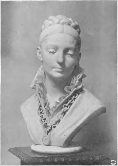 TEODOR RYGIER, POPIERSIE KOBIETY (marmur) (Muzeum Narodowe w Krakowie).