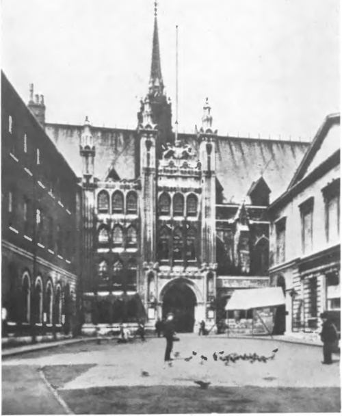 GEORGE DANCE RATUSZ W LONDYNIE (Guildhall), 1789.