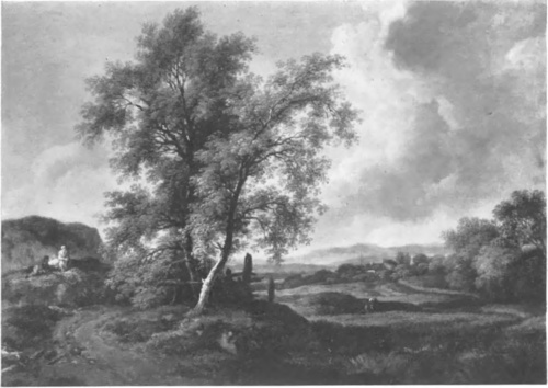 FERDYNAND KOBELL (1740-1799) (Pinakoteka, Monachium) KRAJOBRAZ (ol.).