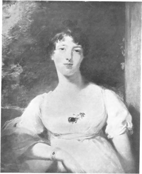 THOMAS LAWRENCE PORTRET KOBIETY (ol.) (Zbiory Charley. Paryż).