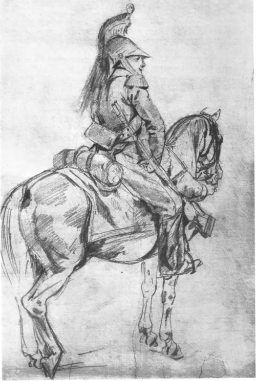 PIOTR MICHAŁOWSKI DRAGON (rys. ołówkiem).