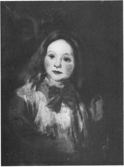 PIOTR MICHAŁOWSKI PORTRET CÓRKI ARTYSTY, PÓŹNIEJSZEJ SIOSTRY CELINY (Klasztor SS. Niepokal. Pocz. w Jazłowcu).