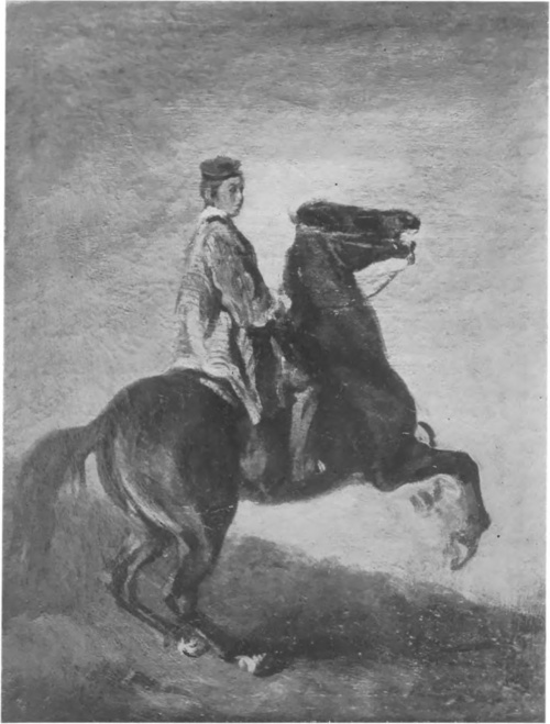 PIOTR MICHAŁOWSKI CHŁOPAK NA KONIU (BLUE BOY) (ol.) (Muzeum w Katowicach).