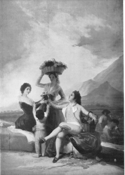GOYA Y LUCIENTES, WINOBRANIE (ol.) (Galerja Prado, Madryt).