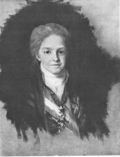GOYA Y LUCENTIES, PORTRET INFANTA CARLO MARIA (ol.).