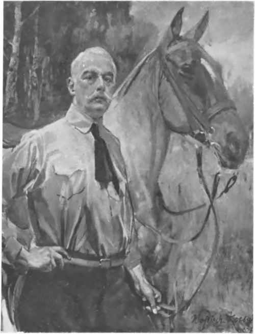 WOJCIECH KOSSAK PORTRET WŁASNY (ol.) (Z wystawy yv To w. przyj. Sztuk pięknych. Kraków).