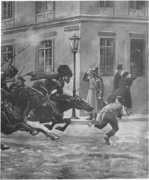 WOJCIECH KOSSAK SZCZEGÓŁ Z OBRAZU „WSPOMNIENIA Z LAT DZIECINNYCH“ (ol.) (Z wystawy w Tow. przyj. Sztuk pięknych. Kraków).