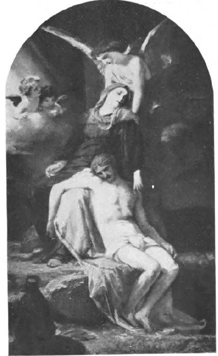 FRANCISZEK KRUDOWSKI PIÉTÂ (ol.) (Z wystawy Sztuki religijnej, Katowice).
