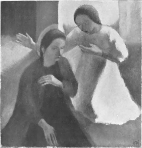 ANREINA BAI, ZWIASTOWANIE (ol.) (Międzynarodowa wystawa współczesnej sztuki religijnej, Padwa 1931).