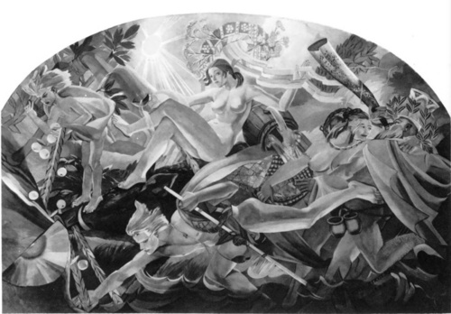 ZOFJA STRYJEŃSKA, WODA (tempera).